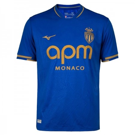 Camisolas AS Monaco 2º Equipamento Alternativa 2025-26 Manga Curta